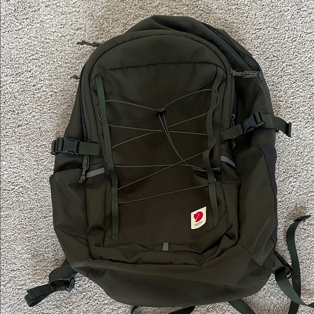Fjallraven Dark Green Backpack